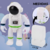Imagem do Boneco Astronauta Com Mochila Diversão Missão Espacial