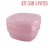 Kit 3 Pote 1178ml Quadrado Livre PBA Microondas Freezer Vasilha na internet