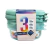 Kit 3 Pote 1178ml Quadrado Livre PBA Microondas Freezer Vasilha