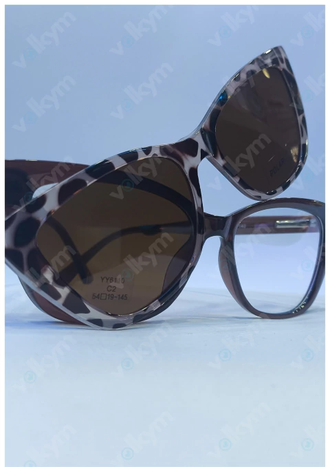 Armação Clip-On Feminino