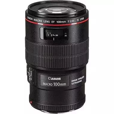 Lente Canon EF 100mm f/2.8 MACRO L IS USM - comprar online