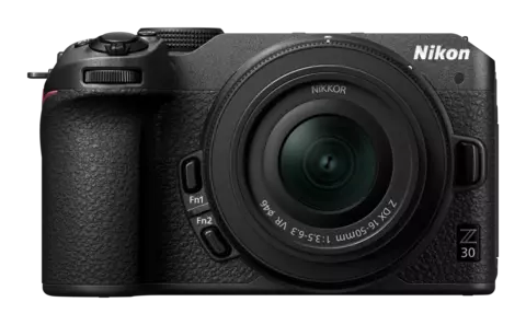Câmera Nikon Z30 com lente 16-50mm