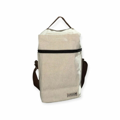 Bolso Porta Termo de Lona - Beige