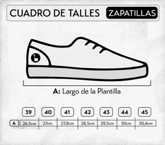 Zapatillas Walker De Lona Guanaco - Indigo en internet