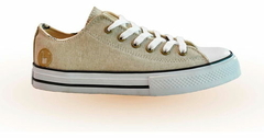 Zapatillas Walker De Lona Guanaco - Crudo
