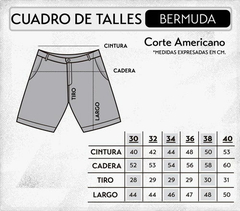 Bermuda De Jeans Elastizada Guanaco - Negro en internet