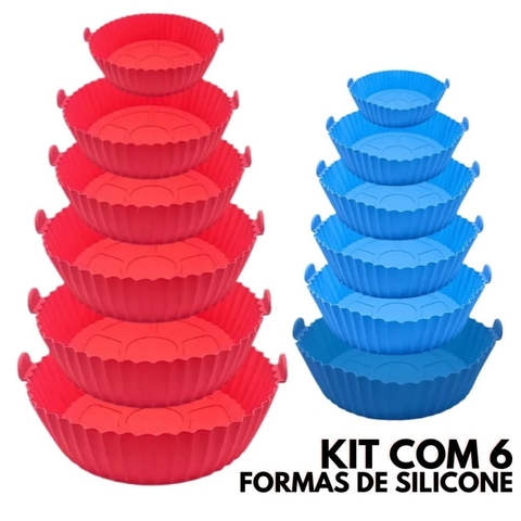 Kit 6 Formas Protetoras Silicone - AirProtege | Proteção prática e eficaz para sua AirFryer - comprar online