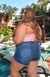 Short jeans plus size "Xtra Charmy" - comprar online