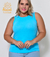 regata canelada plus size - comprar online