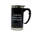 CANECA MIXER MISTURADORA INOX 450ml COM TAMPA A PILHA - PRETO