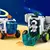 CARRO ESPACIAL INFANTIL COM ASTRONAUTA - BRANCO/LARANJA na internet