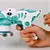 BEYBLADE BATALHA DINOSSAURO LANÇADOR DE DISCO - AZUL - holybox.