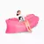 PUFF INFLÁVEL PARA CAMPING/VIAGEM - PINK