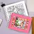 KIT LIVRO DE COLORIR CAPA DURA ROSA + 24 CANETINHA PERMANENTE - comprar online