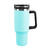 CANECA TÉRMICA AÇO INOX 1200ml COM ALÇA E CANUDO - AZUL - comprar online