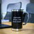 CANECA MIXER MISTURADORA INOX 450ml COM TAMPA A PILHA - PRETO - comprar online