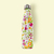 GARRAFA TÉRMICA AÇO INOX COM ESTAMPA 500ml - MODELO FLORES ROXO E AMARELO - holybox.
