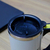 CANECA MIXER MISTURADORA INOX 450ml COM TAMPA A PILHA - BRANCO - loja online