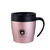 CANECA TÉRMICA AÇO INOX 350ml COM TAMPA E COLHER - ROSA