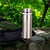 GARRAFA TÉRMICA AÇO INOX COM VEDAÇÃO 800ml - PRATA - holybox.