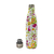 Imagem do GARRAFA TÉRMICA AÇO INOX COM ESTAMPA 500ml - MODELO FLORES ROXO E AMARELO