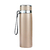 GARRAFA TÉRMICA AÇO INOX COM VEDAÇÃO 800ml - BEGE