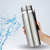 GARRAFA TÉRMICA AÇO INOX COM VEDAÇÃO 800ml - AZUL COM PRATA - loja online