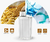 POTE ORGANIZADOR HERMÉTICO 2300ml COM COPO DOSADOR - KIT COM 2UN na internet