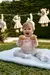 CONJUNTO DE BODY MELANGE ROSA PÉROLA - tututy baby