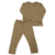 CONJUNTO PIJAMA EM ALGODÃO PIMA CARAMELO - comprar online