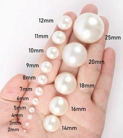 Perlas de vidrio para accesorios y tocados -Todos los tamaños en internet