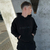 Fear of God Essentials 3D Silicon Applique Pullover Hoodie Dark Slate en internet