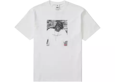 Supreme Jordan Biggie S/S Top White - comprar online