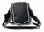 Morral Bandolera Gajos negro Porta Celular P.U Borde Vivo Blanco - comprar online