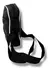Morral Bandolera Gajos negro Porta Celular P.U Borde Vivo Blanco en internet