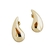 Brinco Gota Maciço Dourado - comprar online