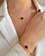 Pulseira Trevos Zircônias Preta - Celest Semijoias 