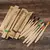10 Peças escova natural de dentes de bambu - comprar online