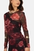 Vestido Em Tule Sublimado na internet