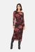 Vestido Em Tule Sublimado - comprar online