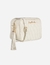Bolsa Clássica Em Couro Média - Off White - Luiza Barcelos na internet
