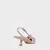 Scarpin Slingback Fivelas Salto Space Couro - Bege Bella - Carrano na internet