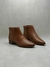 Bota Cano Curto Couro - Marrom Brown - Loucos & Santos - comprar online