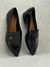 Loafer Salto Baixo Couro Brilhoso - Preto - Jorge Bischoff - comprar online