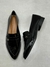 Loafer Salto Baixo Couro Brilhoso - Preto - Jorge Bischoff na internet