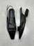 Slingback Couro - Preto - Jorge Bischoff