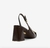 Scarpin Slingback Couro Verniz - Marrom Florença - Jorge Bischoff na internet
