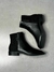 Bota Cano Curto Knit Couro - Preto - Jorge Bischoff - comprar online