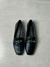 Loafer Salto Baixo Couro - Preto - Jorge Bischoff