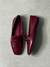 Loafer Salto Baixo Couro - Dark Cherry - Jorge Bischoff na internet